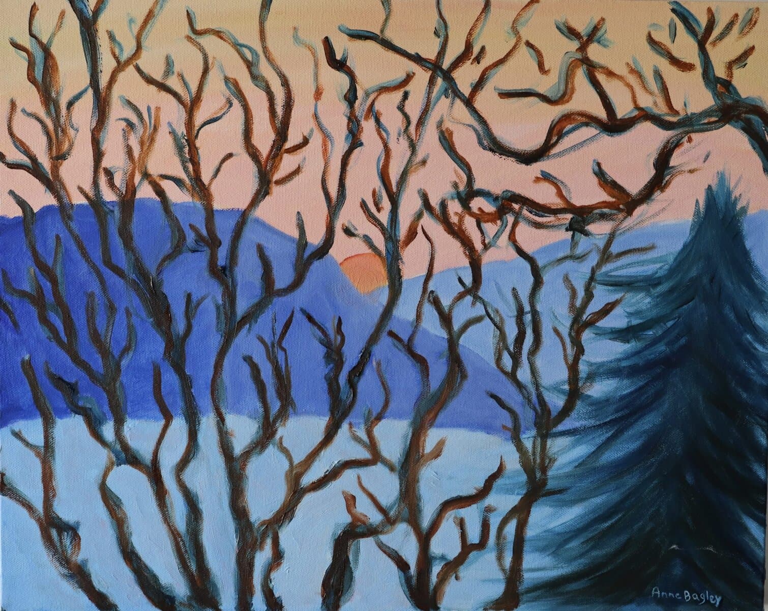 Original Artwork By Anne Bageley