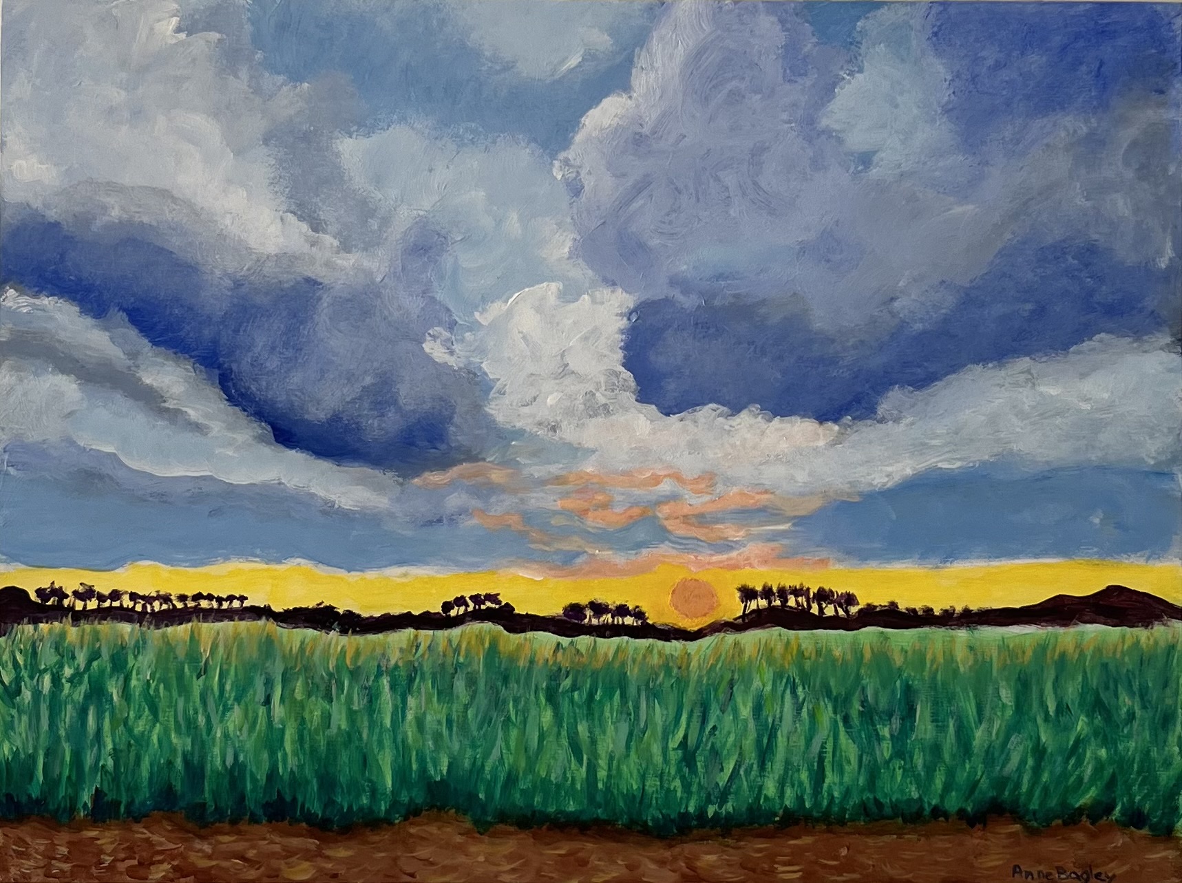 Original Artwork By Anne Bageley