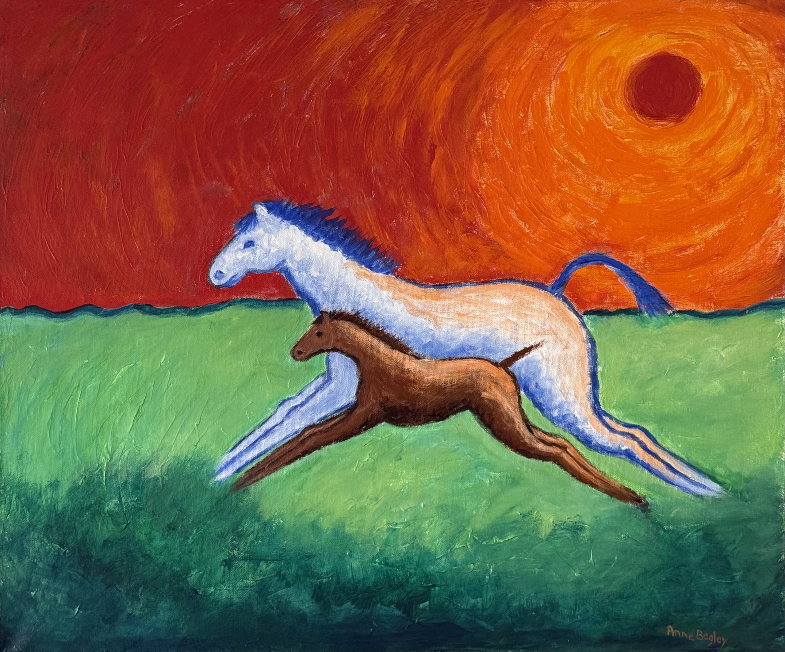 Original Artwork By Anne Bageley