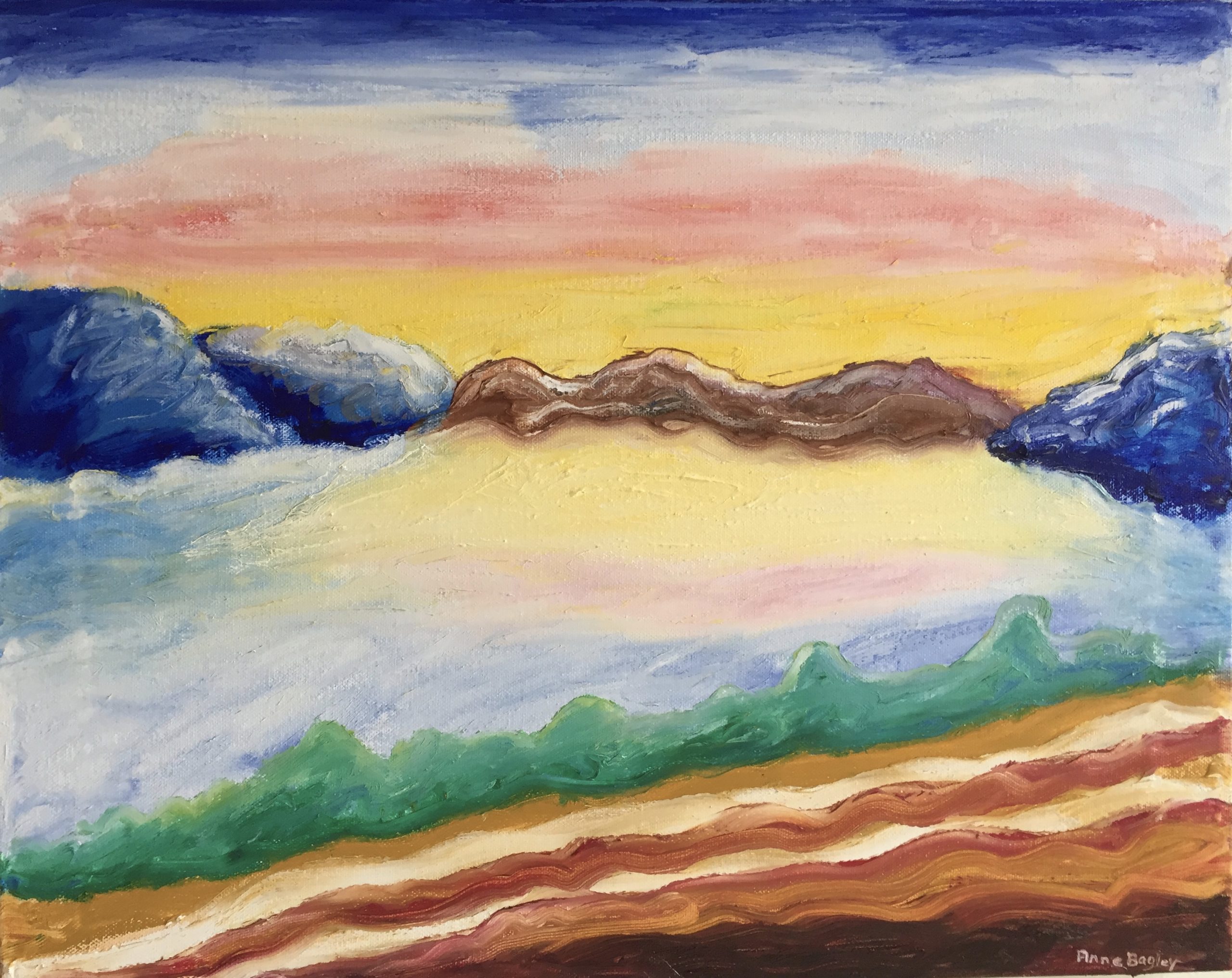 Original Artwork By Anne Bageley