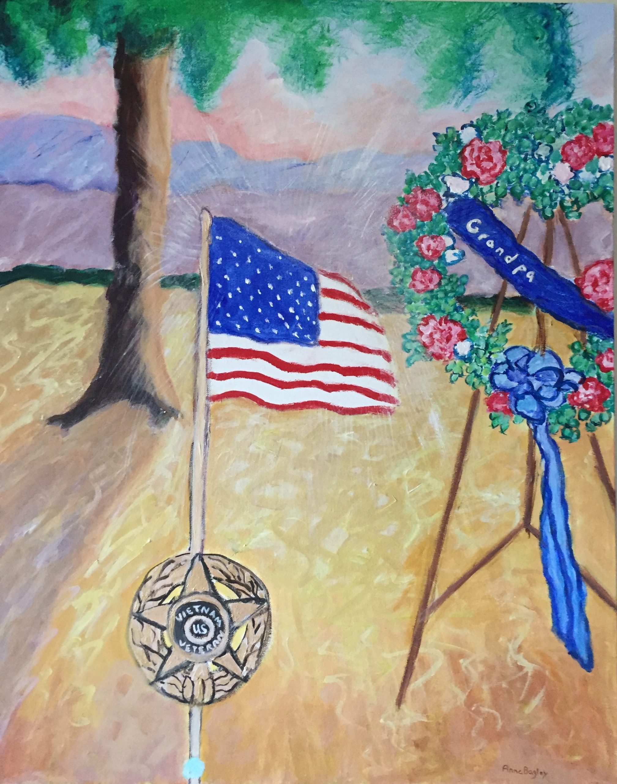 Original Artwork By Anne Bageley