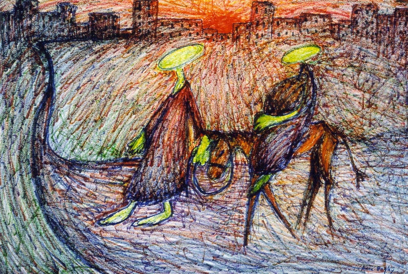 Original Artwork By Anne Bageley