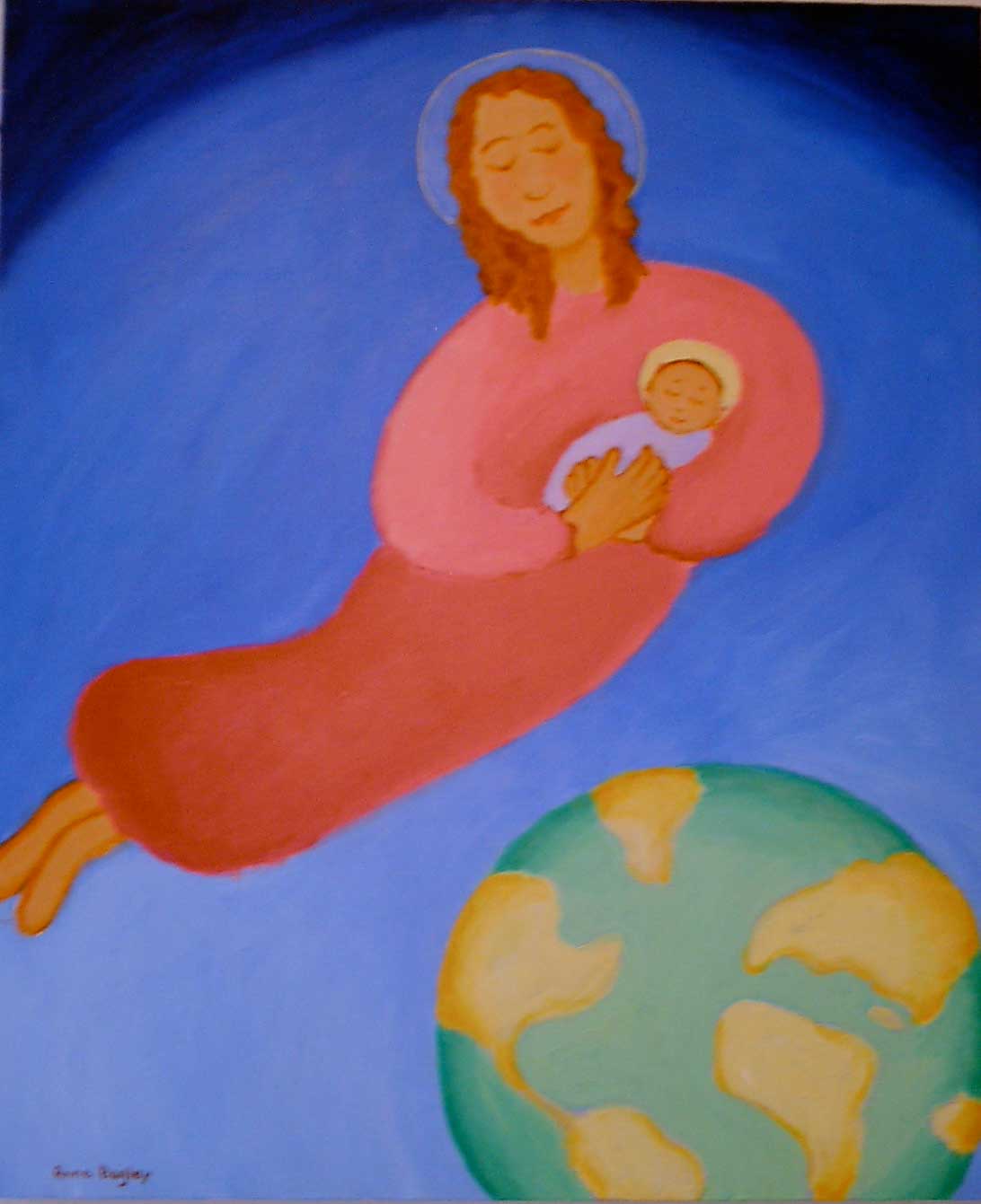 Original Artwork By Anne Bageley