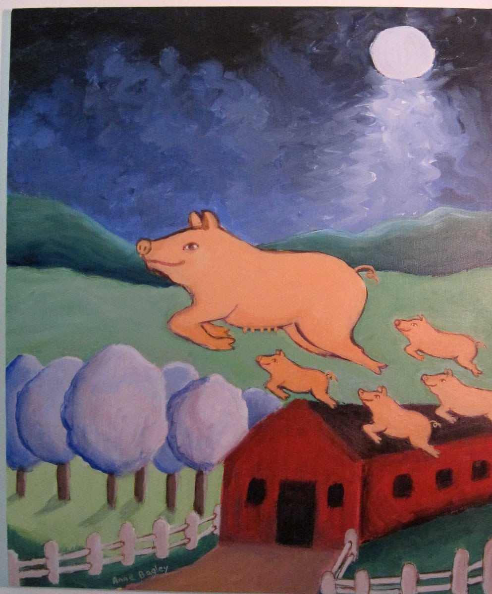 Original Artwork By Anne Bageley