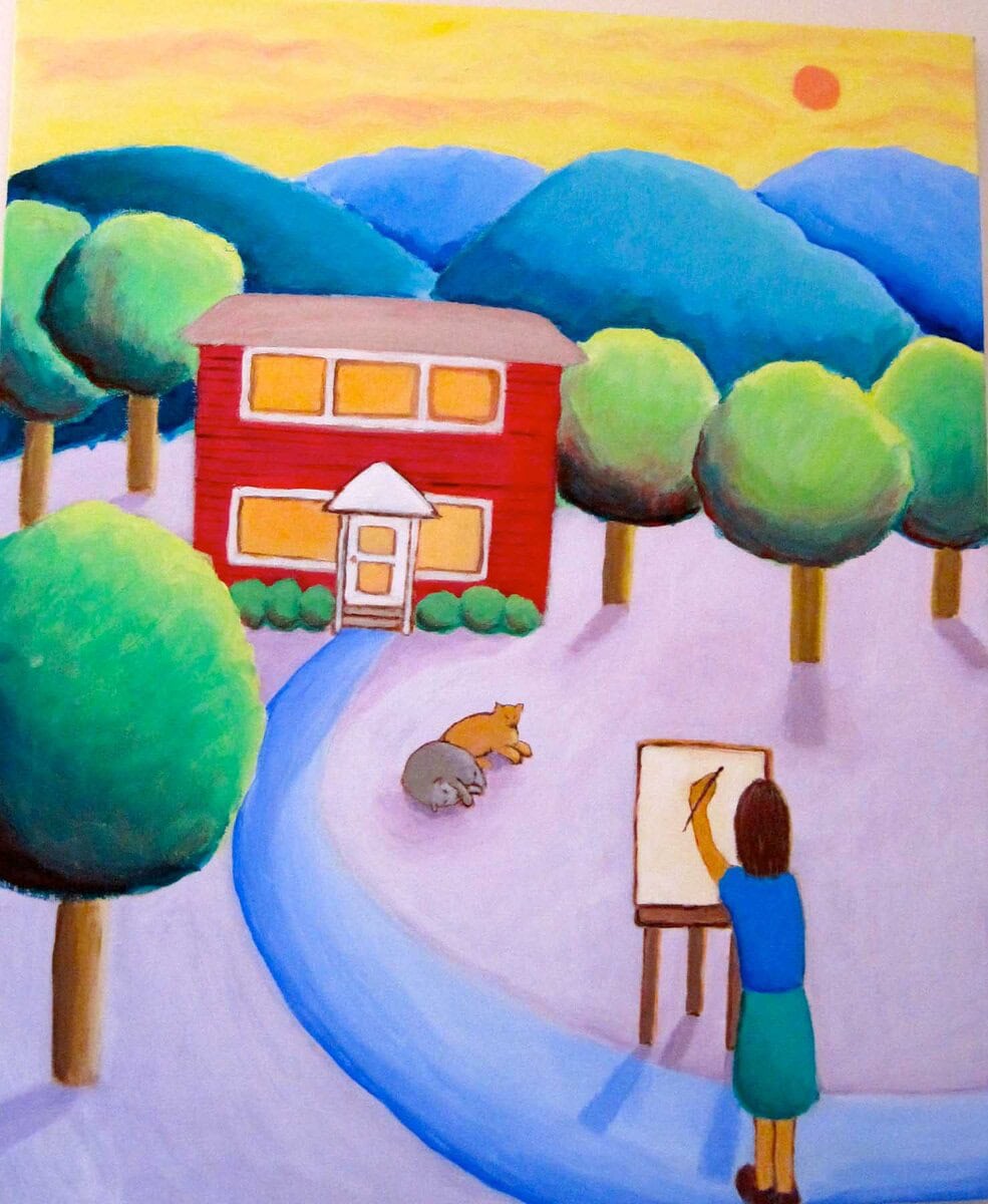Original Artwork By Anne Bageley
