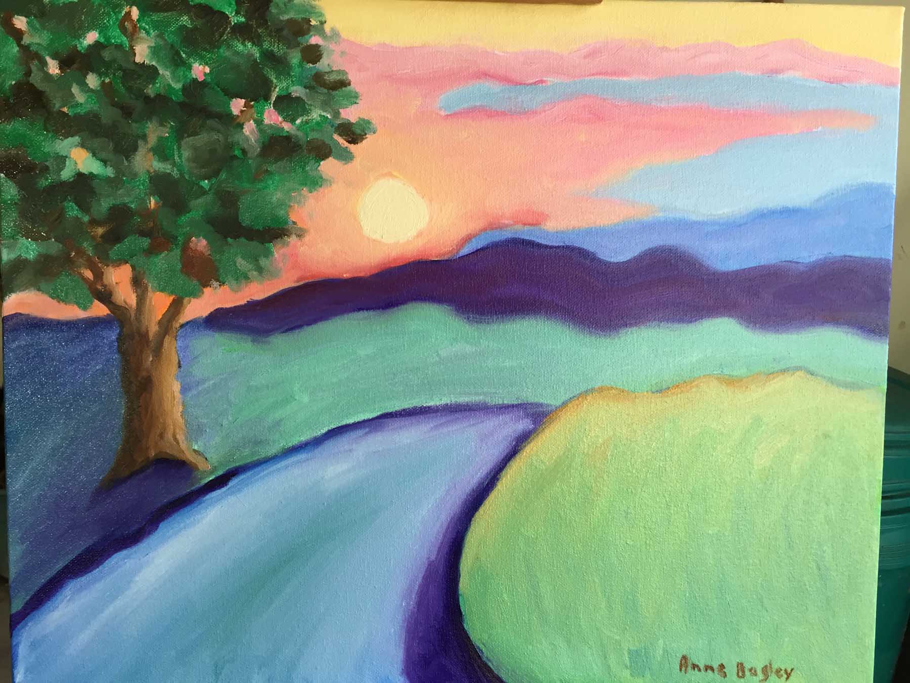 Original Artwork By Anne Bageley