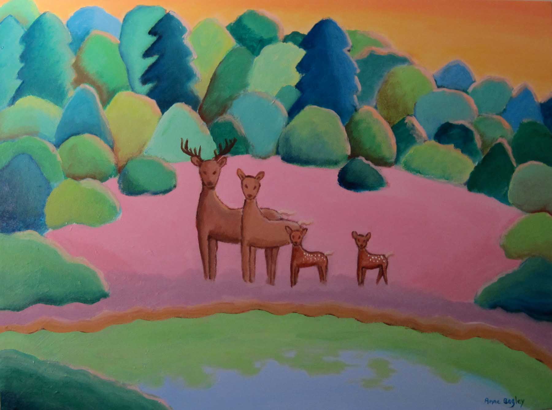Original Artwork By Anne Bageley